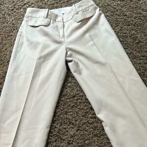 LOFT‎ Wool Creme Suit Pants Size 0P
